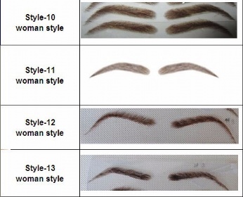 eyebrows, customized order is available